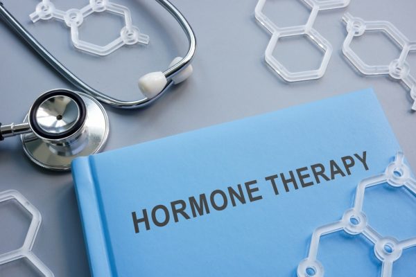 Book,Hormone,Therapy,And,Plastic,Chemical,Models.